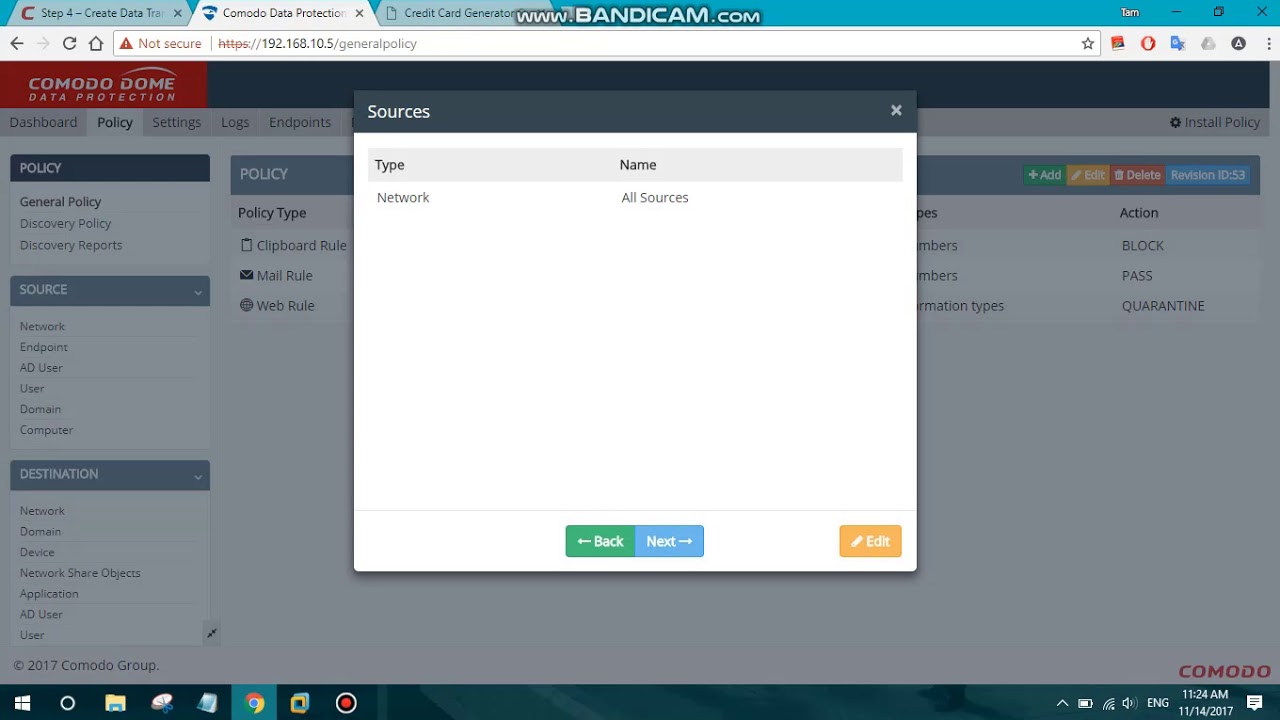 usb data inbound rule MyDLP tutorial - YouTube
