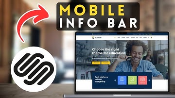 How to Add a Mobile Information Bar in Squarespace | Squarespace Tutorial (2025)