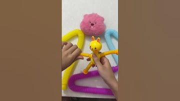 Robots Rabbit Pop Sound ASMR Creating satisfying POP #asmrsounds #satisfying #relaxing #creative