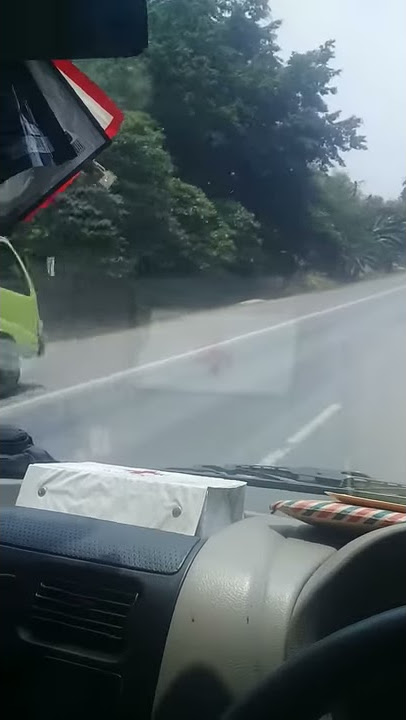 Di suruh minggir sama pak PJR(TOL TANGERANG JAKARTA)