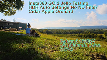 Insta360 GO2 Jello Testing On Hard Vibrating Quad Cedar Orchard Fields