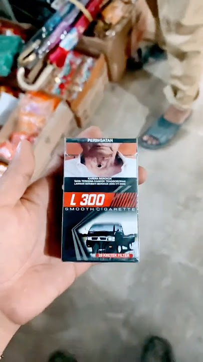 L300 pun dah jadi rokok sekarang lur 🚚🚚🚬🚬 #rokokilegal #rokoknusantara #rokok