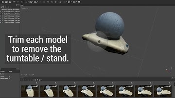Turntable Photogrammetry Workflow (Metashape Standard)