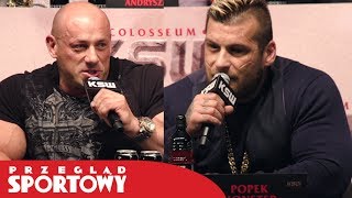 #Popek kontra #Burneika - ostra wymiana zdań na konferencji #KSW