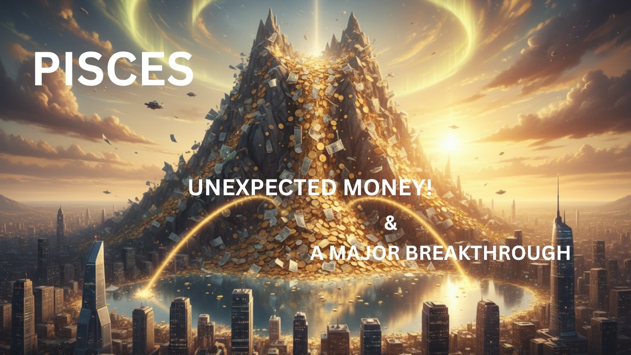 Pisces ♓️ UNEXPECTED MONEY & MAJOR BREAKTHROUGHS! 💸✨
