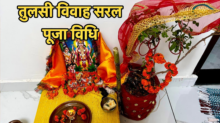 तुलसी विवाह पूजा विधि !! Tulsi Vivah kaise karen /Tulsi Vivah Puja Vidhi 2024