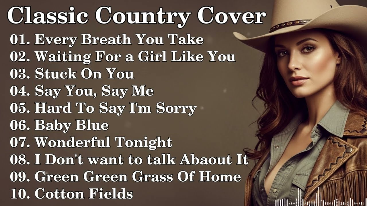 Every Breath You Take, Waiting For a Girl Like You | Classic Country Cover | Timeless 60s 70s 80s