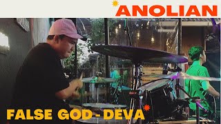 ANOLIAN - FALSE GOD - DEVA | DRUM CAM #drumcam #hardcorepunk #indonesia #drums