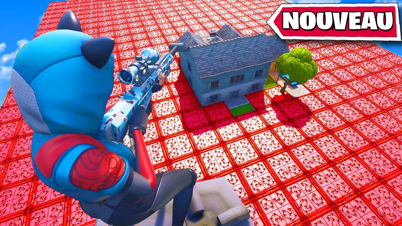 New ! The Floor is Lava Battle ! Fortnite Créatif Mode ...