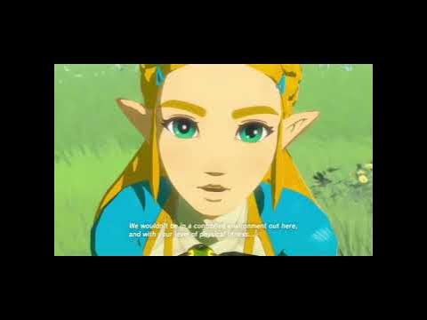 Breath of The Wild Link & Zelda In Each Memory Cutscenes edit #