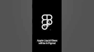Apple Liquid Glass will be in Figma! #figma #apple #liquidglass #smartphone #iphone #ux  #deisng #ui