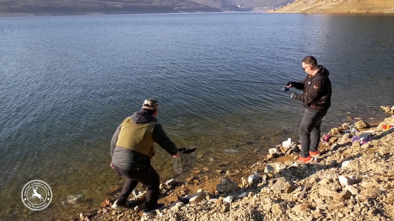 Ribolov na MAVROVSKO EZERO  -  Pastrmka na  pilkeri 1 del #mavrovo #pastrmka #blinker