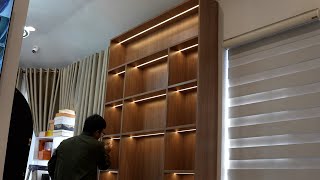 Building a LUXURY Display Cabinet with Hidden LED Lighting