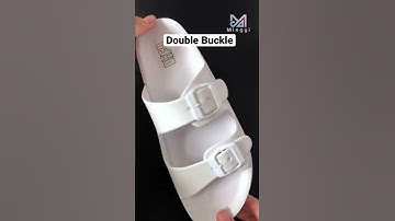 Custom slippers | Double buckle💕 | Summer look☀️ #shorts