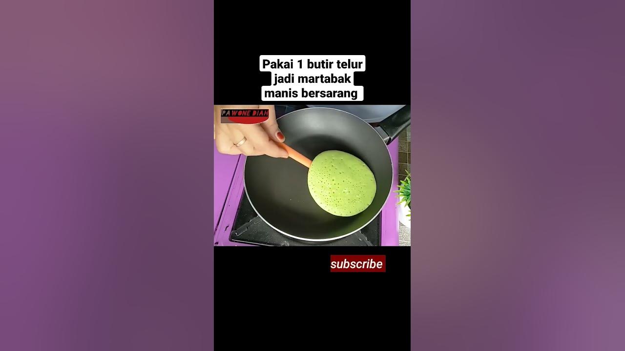 Resep Martabak Manis Bersarang Hanya 1 Butir Telur #shorts Resep Martabak Manis Bersarang Hanya 1 Butir Telur #shorts
