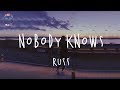 "mask up my pain, hold back my tears" Russ - Nobody Knows (Lyric Video)