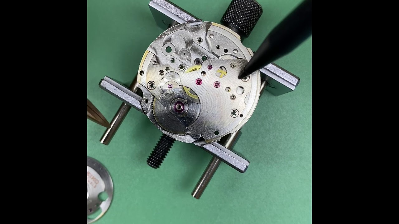 Seiko 6119 Movement Rebuild - YouTube