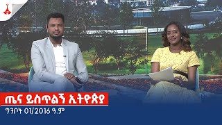 ጤና ይስጥልኝ ኢትዮጵያ ... ግንቦት 01/2016 ዓ.ም Etv | Ethiopia | News zena