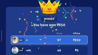 zupee ludo 1 vs 1|😱850रूपे जीता @GAMEOFLIFE-r5l  #zupee #viral #zupeeludo #game #ludogamer #gaming screenshot 5