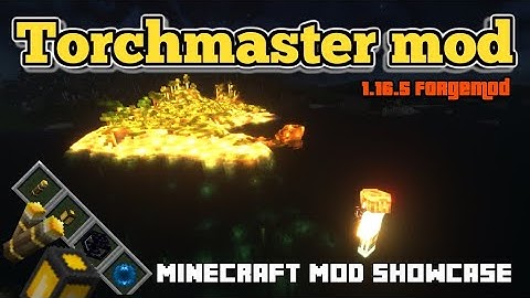 Minecraft 1.16.5 - Torchmaster mod