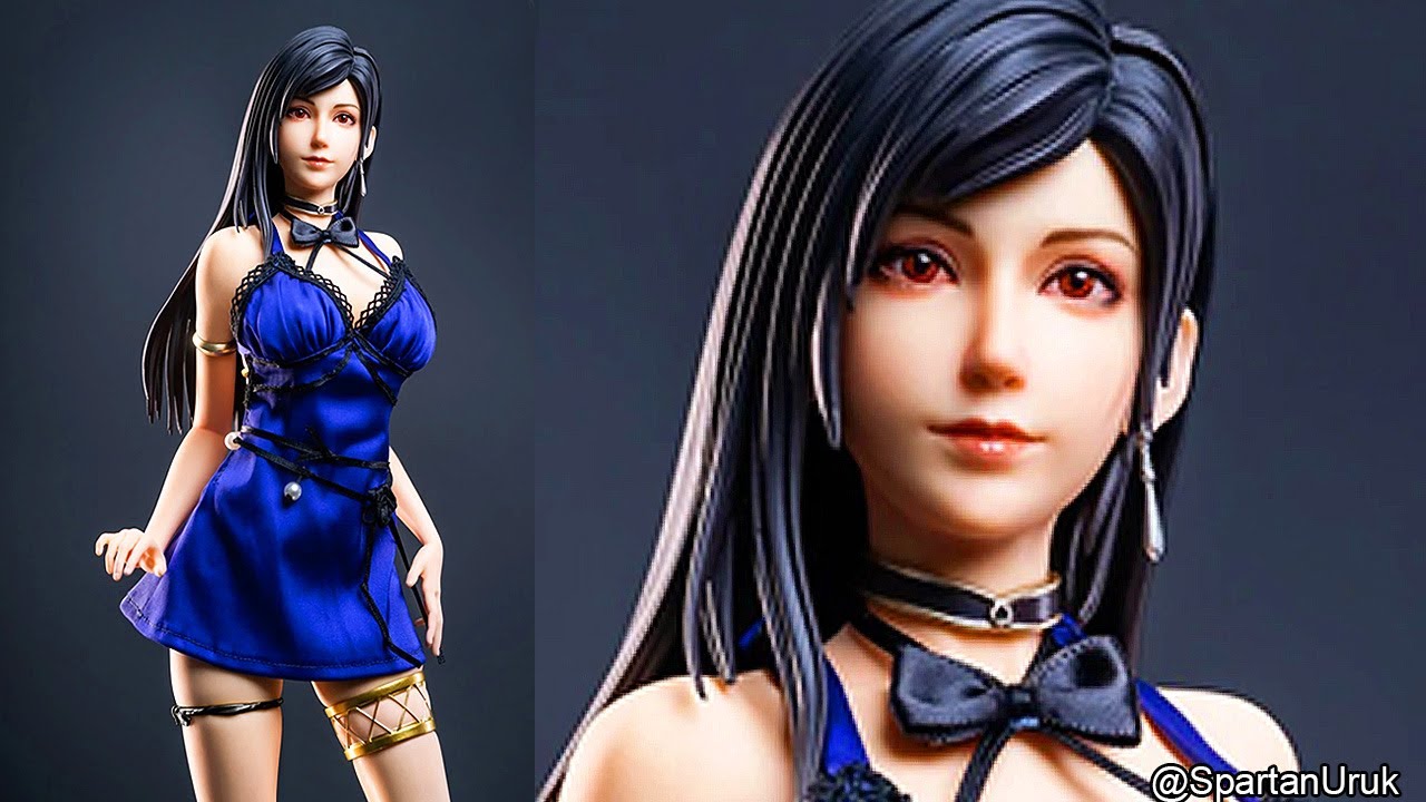 Fallen Angel Studio Tifa ティファ Final Fantasy 7 Tifa Fallen Angel Studio Purple Dress - YouTube