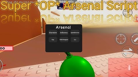 Super *OP* Arsenal Script | Hydrogen - Fluxus - Delta - Arceus x - Codex Executor