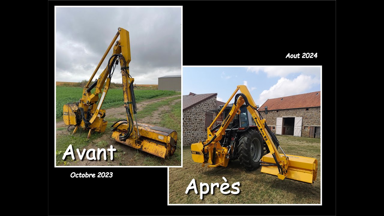 Epareuse PA93 Mc CONNEL