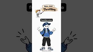 Debounce vs Throttle Explained in 60 Seconds #Debounce #throttler #javascript #webdevelopment