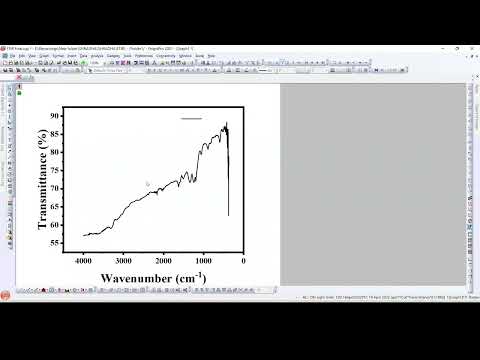 How to Subtract Baseline and Plot FTIR Data in OriginLab (Step by Step)