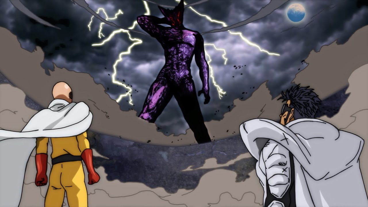 GAROU TRANSFORMS But Saitama DESTROYS Garou's Arm! One Punch Man - BiliBili