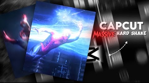 Capcut massive hard shake like AE