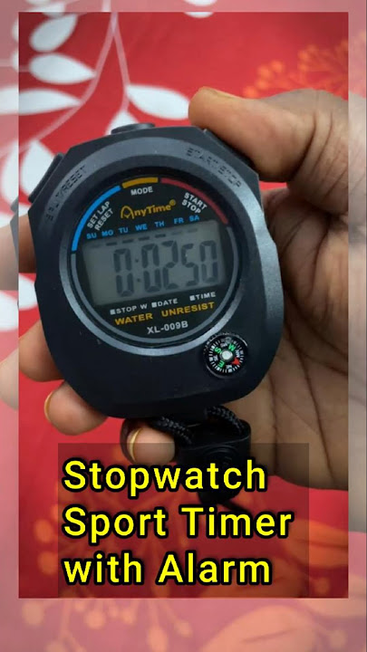 Unboxing & Review: Electronic Stopwatch Sport Timer with Alarm | Best for Sports & Fitness!