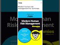 We wrote the book on modern human risk management