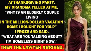 At Thanksgiving, My Grandmother Yelled at Me, but I Froze and Said, I Have No Idea About It.