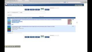 OhioLINK Library Catalog tutorial