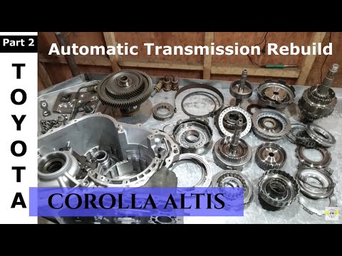 A246E Toyota Corolla Altis Automatic Transmission Rebuild Part 2