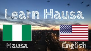 Learn 8 hours Hausa - without music // screenshot 1