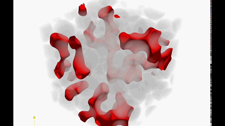 Core flooding using LBM (steady-state)