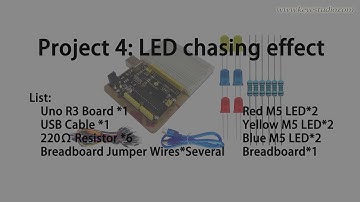 Project 4 LED Chasing Effect