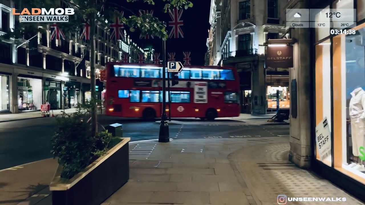 free walking tour london night