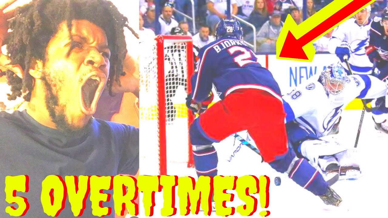 NHL REACTION LIGHTNING VS BLUE JACKETS GAME 1 NHL HIGHLIGHTS NHL