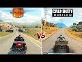 Call of Duty Mobile VS Call of Duty Black Ops 4 : Blackout - Battle Royale Comparison