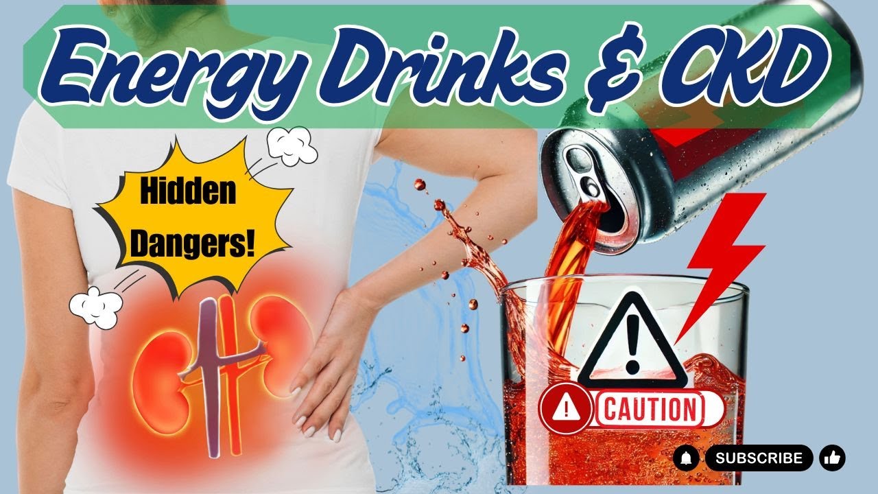 Energy Drinks & CKD: Hidden Dangers You Need to Know! : Hidden Dangers You Need to Know! ⚠️🚫
