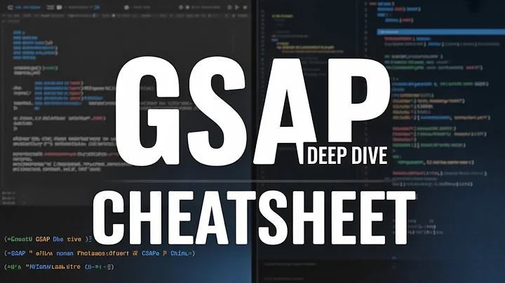 Top Animation Expert Reveals Best GSAP Techniques
