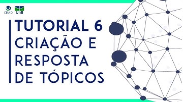 Tutorial Moodle - Atividade FÓRUM: Como criar e responder tópicos
