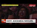 Amanda Miguel en la Tv Argentina