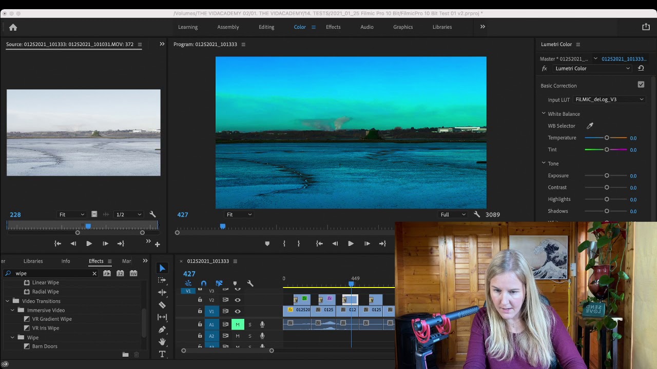 A look at Filmic Pro Log v3 with iPhone 12 - YouTube