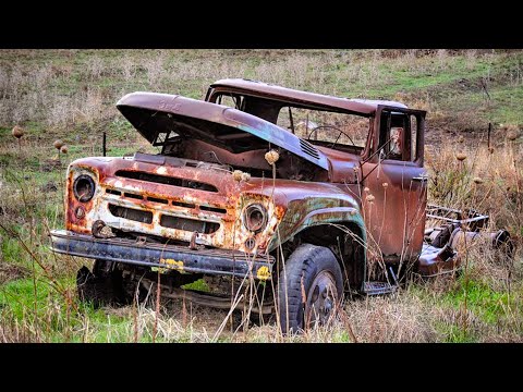 Abandoned vehicle. Awesome