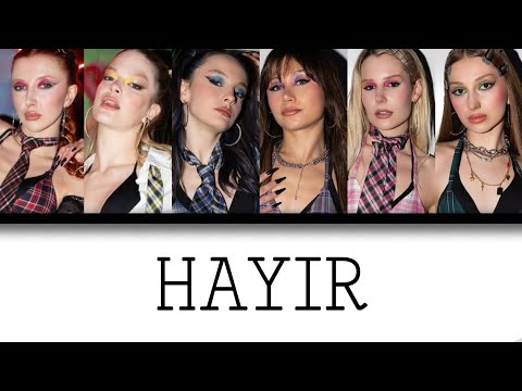 MANIFEST Hayır Lyrics Renk Kodlu Şarkı Sözü