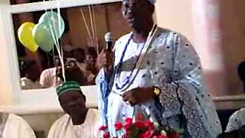 HOSTING OF OLOMU OF OMU-ARAN ND HIS OLORI HRH OBA CHARLES OLADELE IBITOYE